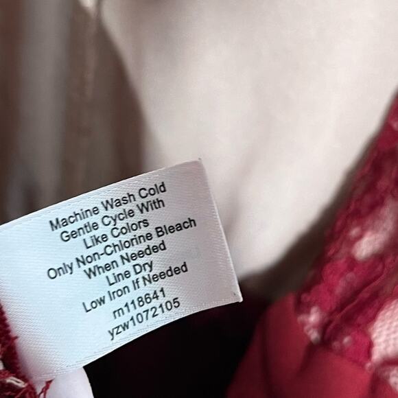 Lane Bryant Formal Ankle Wide Leg Jumpsuit Size 20 Lace Detail Pockets Zip Up - Picture 9 of 13